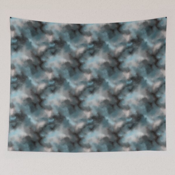 Item preview, Blue-black textured abstraction. designed and sold by UVI-CA.