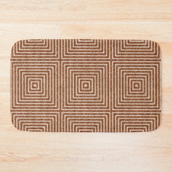 Item preview, Tribal Lozenges Pattern with Faux Raffia Details designed and sold by Octavia Soldani.