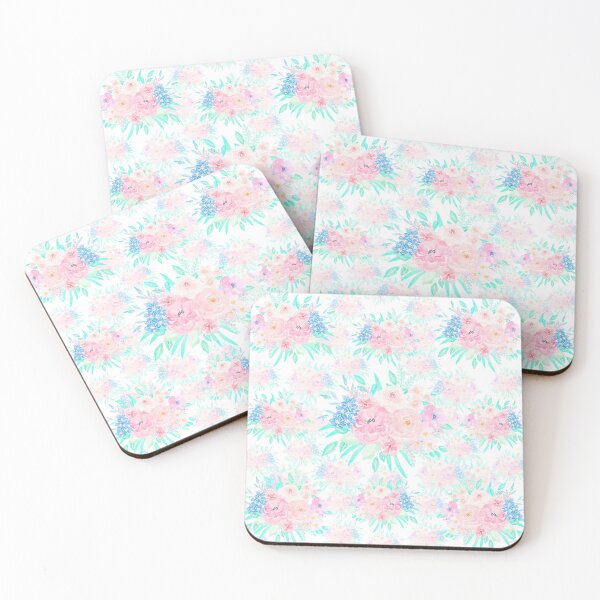 Item preview, Blush Pink Floral Painting designed and sold by InovArtS.
