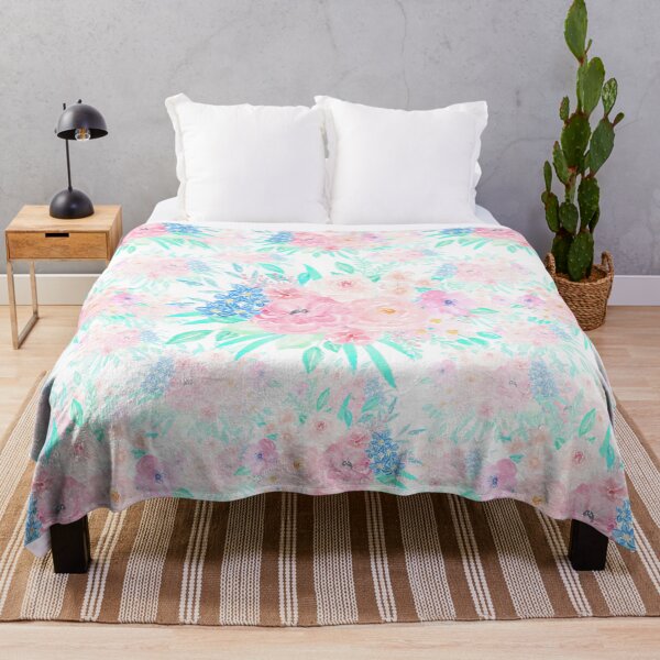 Item preview, Blush Pink Floral Painting designed and sold by InovArtS.