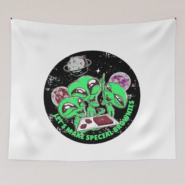 Item preview, ALIENS LET'S MAKE SPECIAL BROWNIES  designed and sold by TRIBExSPACE.
