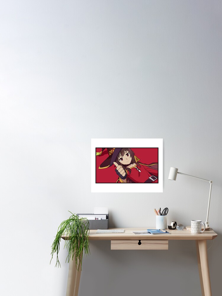 Megumin Thumbs Up Sticker for Sale by Meltey