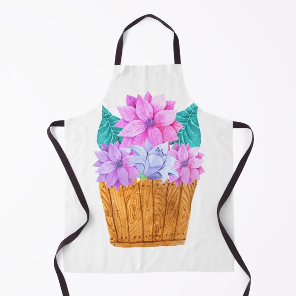 Item preview, Colorful watercolor flower basket designed and sold by gabmenfer.
