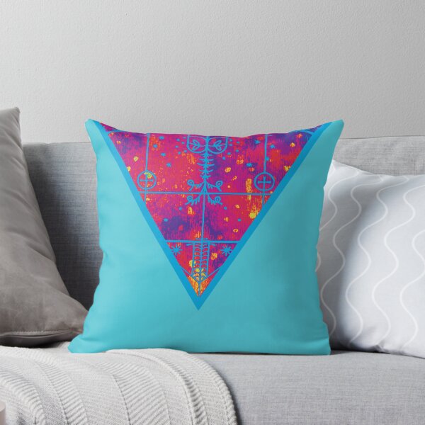 Item preview, inverted warm neon triangle designed and sold by HiddenStash.