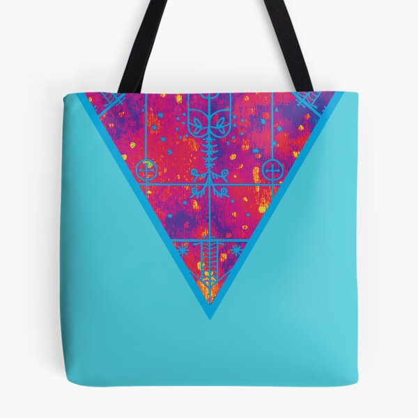 Item preview, inverted warm neon triangle designed and sold by HiddenStash.