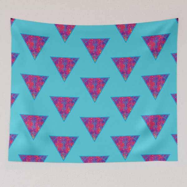 Item preview, inverted warm neon triangle designed and sold by HiddenStash.