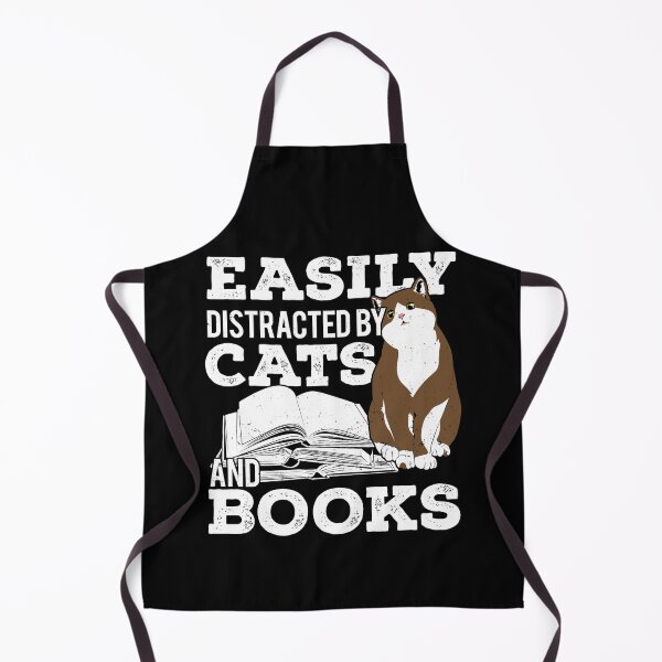 Item preview, Easily Distracted By Cats And Books designed and sold by Marcid95.