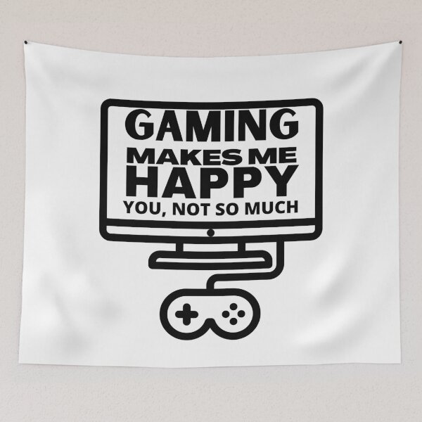 Item preview, GAMING MAKES ME HAPPY YOU, NOT SO MUCH 4 designed and sold by TThousand.