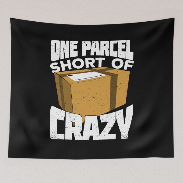 Item preview, One Parcel Short Of Crazy Postal Worker Gift designed and sold by Marcid95.