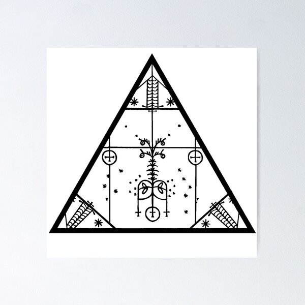 Item preview, ornamental triangle designed and sold by HiddenStash.
