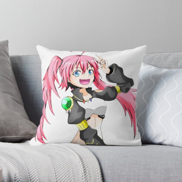 Milim Nava (Tensei Shitara Slime Datta Ken) Throw Pillow