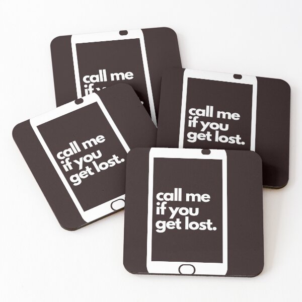 Item preview, Call Me If You Get Lost | Get Lost designed and sold by DAFIN.