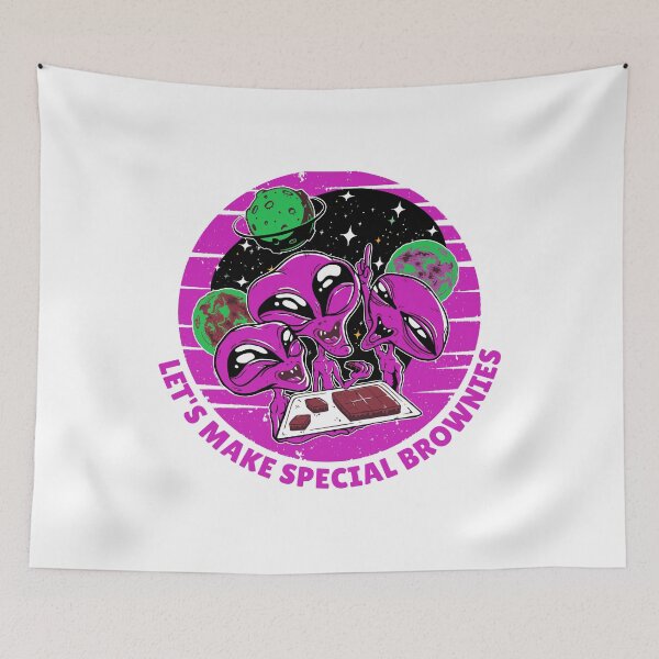 Item preview, ALIENS LET'S MAKE SPECIAL BROWNIES  designed and sold by TRIBExSPACE.