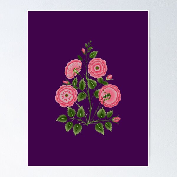 Aperçu de l'œuvre fleurs sauvages, Vintage Design, Boho Merch créée et vendue par TheOrbDesigns.