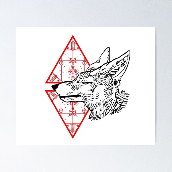 Item preview, canis designed and sold by HiddenStash.