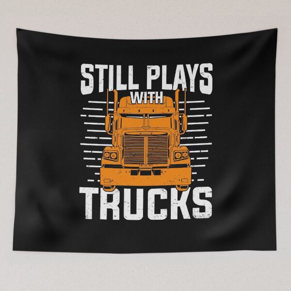 Item preview, Still Plays With Trucks  designed and sold by Marcid95.