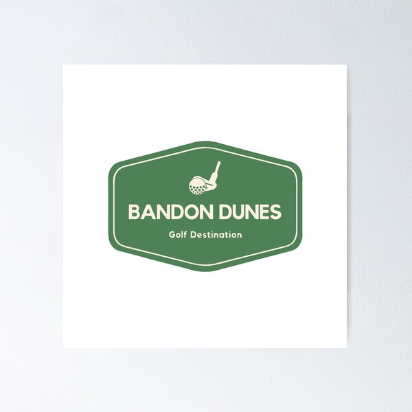 Item preview, Bandon Dunes in Oregon - Golf Destination Logo designed and sold by Vintage-TM.