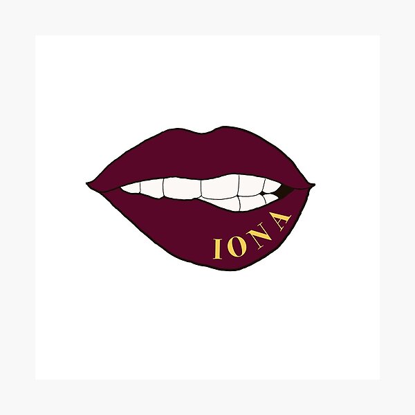 Item preview, iona college lip sticker  designed and sold by dyamond16.