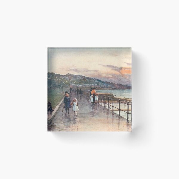 Item preview, Vintage Illustration of Ashton Road, Gourock, Inverclyde designed and sold by yourscotland.