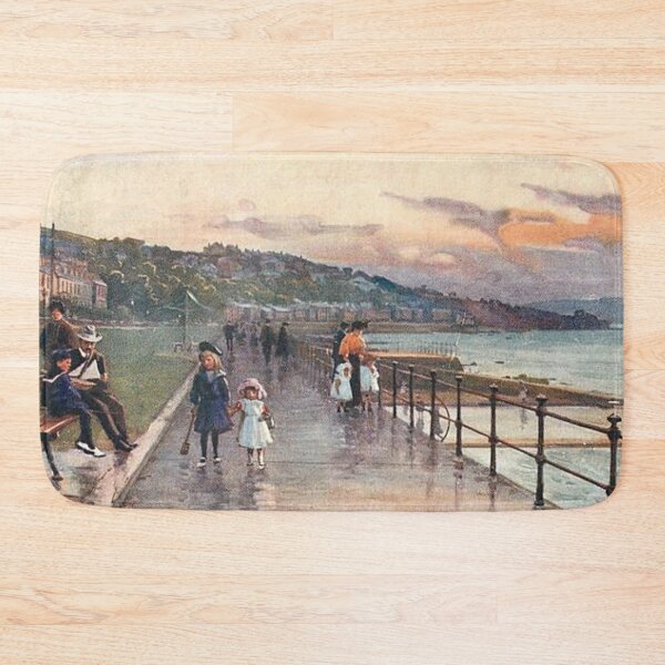 Item preview, Vintage Illustration of Ashton Road, Gourock, Inverclyde designed and sold by yourscotland.