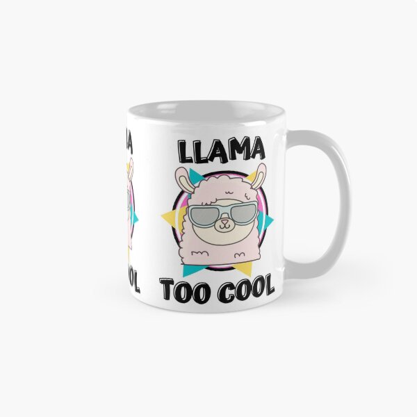 Item preview, Llama Too Cool/ Funny Llama Puns designed and sold by Designs By YL.