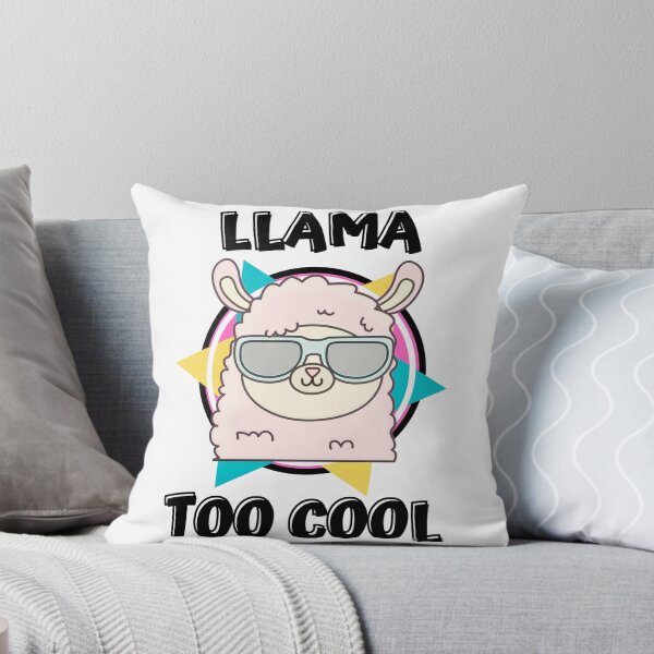 Item preview, Llama Too Cool/ Funny Llama Puns designed and sold by Designs By YL.