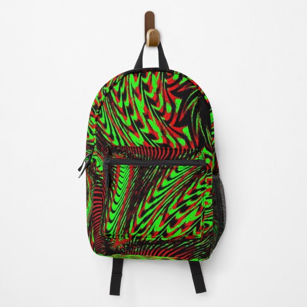 Item preview, Abstract Black, Green & Red Fractal Whirl designed and sold by SXW Designs.