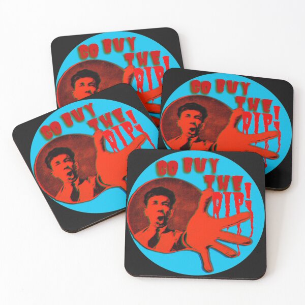 Item preview, Buy the Dip | Crypto Hodler | Vintage | Red and Blue | Pop Aesthetics designed and sold by spinolator.