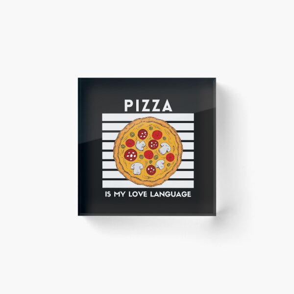 Item preview, Pizza is my love language designed and sold by Magic-Stone.