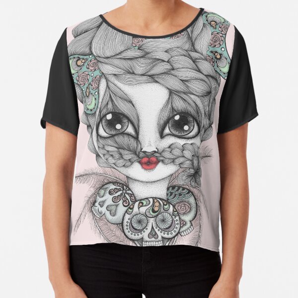My Friend The Witch Doctor Chiffon Top
