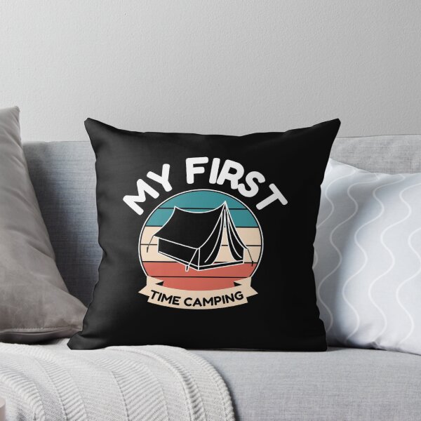 Item preview, First Time Camping designed and sold by AMINE  ★★★★★.