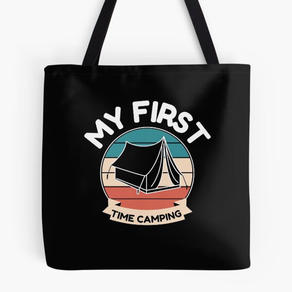 Item preview, First Time Camping designed and sold by AMINE  ★★★★★.