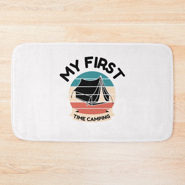 Item preview, First Time Camping designed and sold by AMINE  ★★★★★.