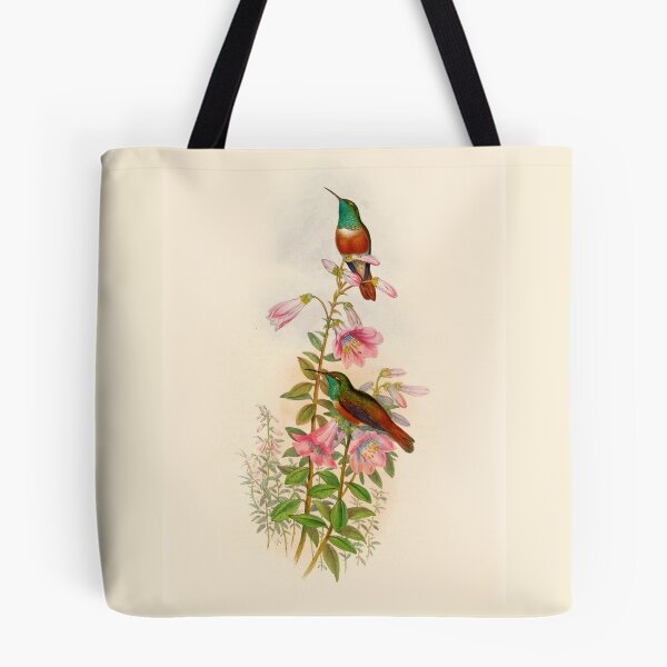 Item preview, Ilustración vintage de colibrís designed and sold by gabmenfer.