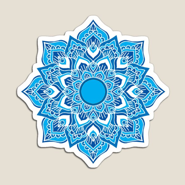 Item preview, blue mandala designed and sold by shamouusaa.