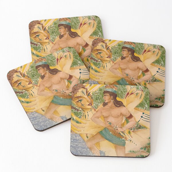 Item preview, Ishtar and Gilgamesh designed and sold by ThatDesertGirl.