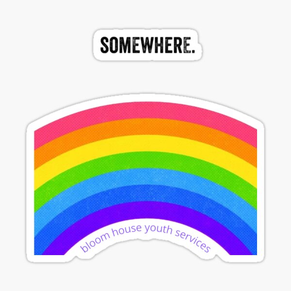 Somewhere Over the Rainbow Sticker