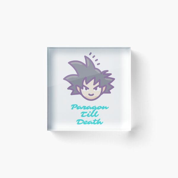 Item preview, Paragon Till Death - Mass Effect Goku Quote Graphic Design designed and sold by cypher33.