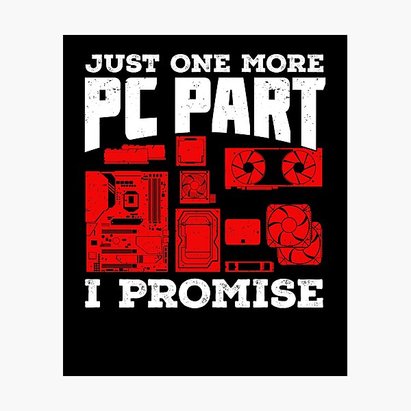 Item preview, Funny Computer Builder Gaming PC Gamer Gift designed and sold by Marcid95.