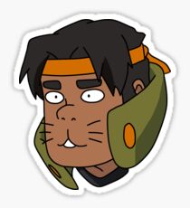 Hunk 'Hunkitty' Garrett Sticker