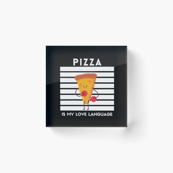 Item preview, Pizza is my love language designed and sold by Magic-Stone.