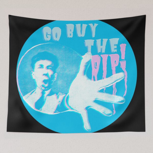 Item preview, Buy the Dip | Crypto Hodler | Vintage | Pink and Blue | Pop Aesthetics designed and sold by spinolator.