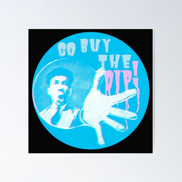 Item preview, Buy the Dip | Crypto Hodler | Vintage | Pink and Blue | Pop Aesthetics designed and sold by spinolator.