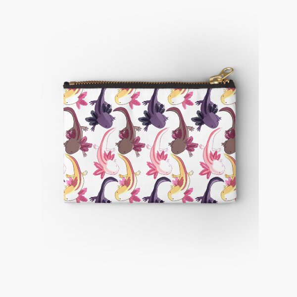 Item preview, Axolotls Black, Brown, Yellow And Pink designed and sold by Sky-Chau.