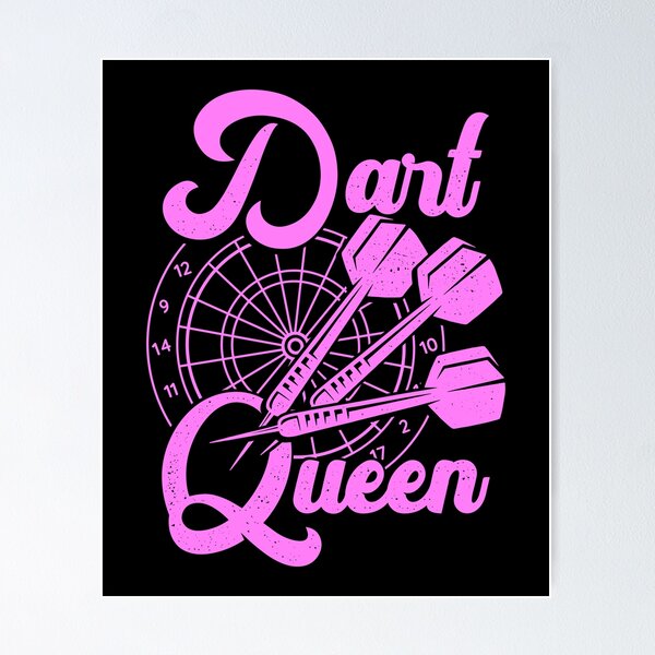 Item preview, Dart Queen Game Player Gift designed and sold by Marcid95.