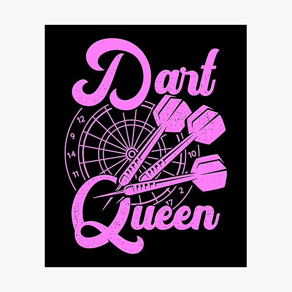 Item preview, Dart Queen Game Player Gift designed and sold by Marcid95.