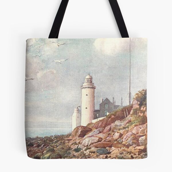 Item preview, Vintage Illustration of The Cloch Lighthouse, Gurock, Inverclyde designed and sold by yourscotland.