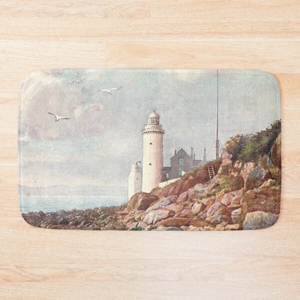 Item preview, Vintage Illustration of The Cloch Lighthouse, Gurock, Inverclyde designed and sold by yourscotland.