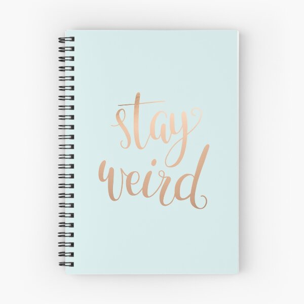 Item preview, Stay Weird - Typography Slogan designed and sold by abbieimagine.