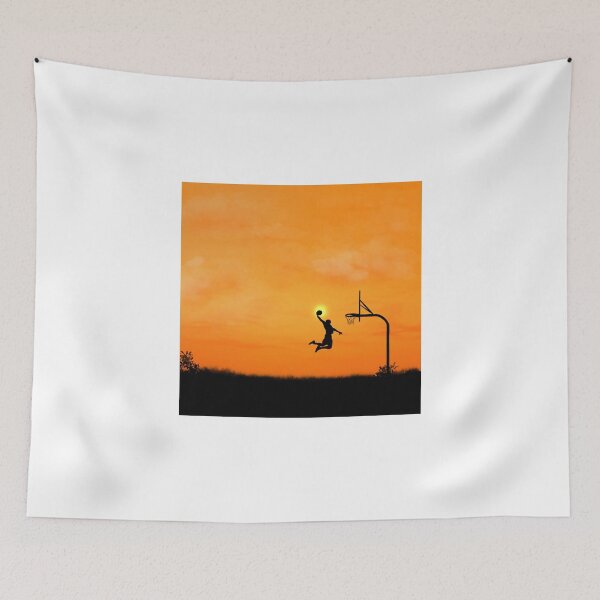 Item preview, BASKETBALL SUNSET SCENERY | Digital scenery | Basketball landscape Scenery mobile case | Basketball is life |Sharma jay art designed and sold by Sharma-Jay-Art.